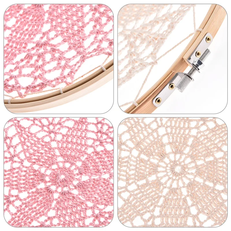 Новый diy большой Doily кружевной Ловец снов бохо настенный богемный домашний декор