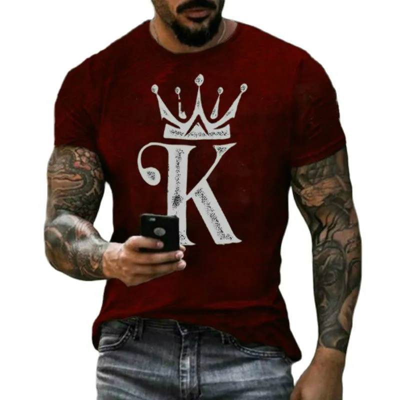 

Men's 3D printed T-shirt interesting personality trend urban new casual Harajuku summer fashion round neck short-sleeved shirt