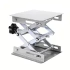 Лабораторная подъемная платформа стойка ножничный домкрат скамейка подъемный стол лаборатория 100x10 0 мм нержавеющая сталь для научных экспериментов