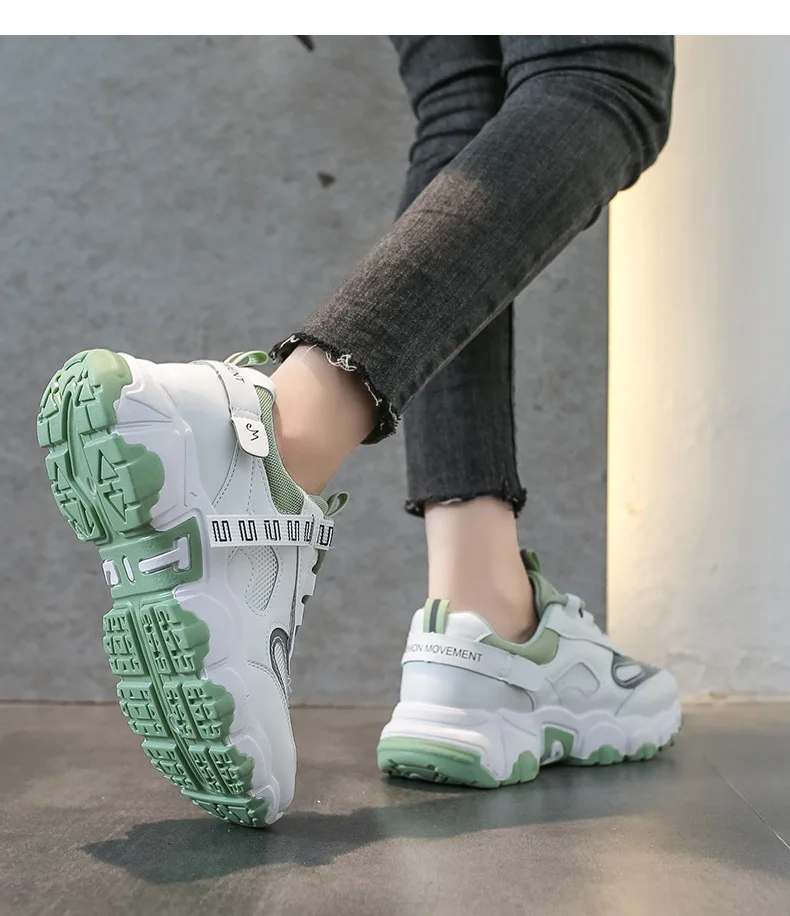 

Women sneakers 2021 summer shoes woman tenis feminino breathable mesh air cushion ladies shoes slip on platform sneakers women