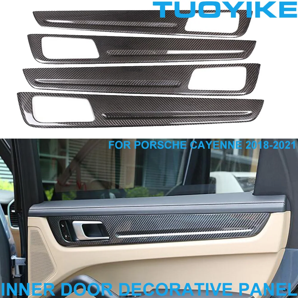 Автомобильный Стайлинг LHD из натурального сухого углеродного волокна внутренняя