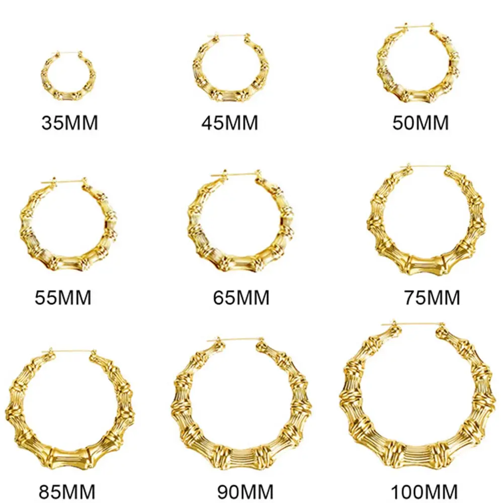 Sweey оптовая продажа персонализированные серьги с именем из бамбука модные