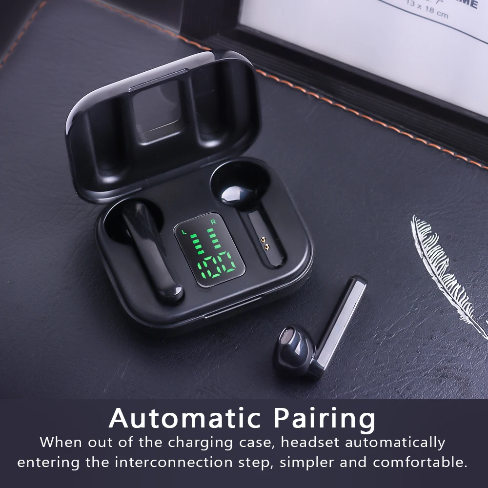 

S88 Wireless Headphone Bluetooth 5.0 Earphone Mini TWS Earbuds with Mic charging case Sport Headset for all smart phone