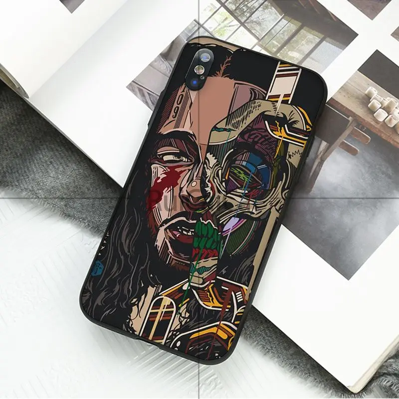 Чехол для телефона Ruicaica personity art rapper с цветной татуировкой Apple iPhone 8 7 6 6S Plus X XS MAX 5 5S SE
