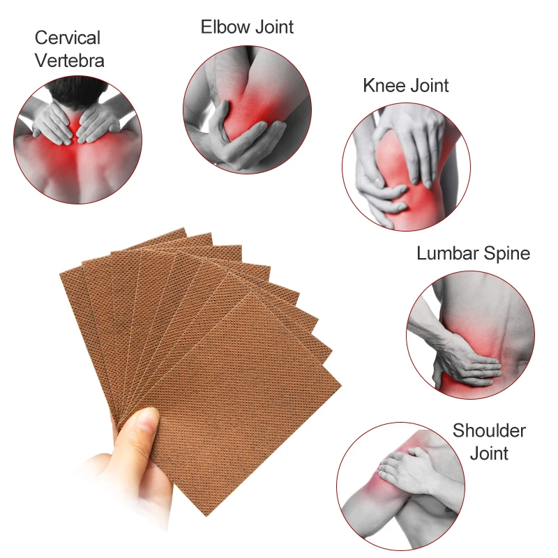 

Sumifun 8pcs Chinese Tiger Balm Patches Analgesic Plaster Arthritis Joint Back Pain Patch Neck Muscle Body Herbal Plaster K05301