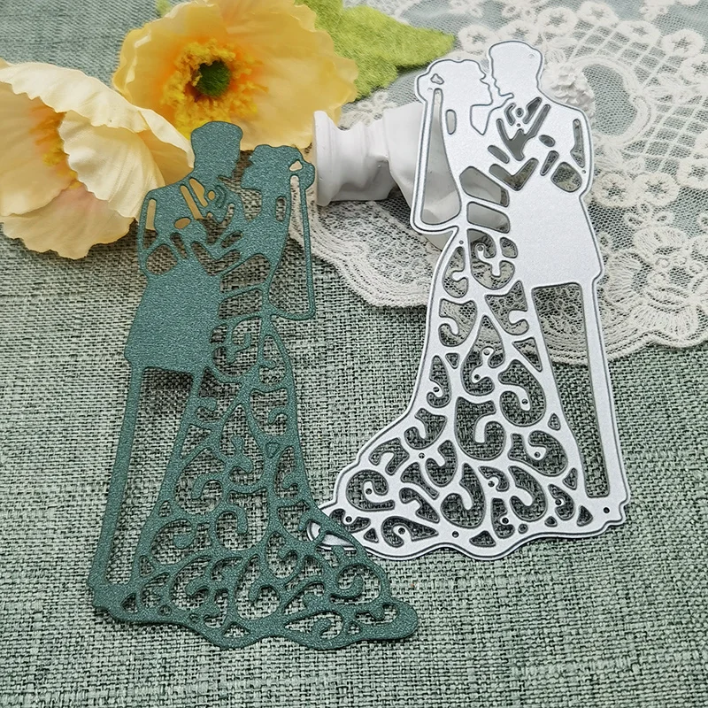 

Wedding couple Cutting Dies for DIY 3D Scrapbook Album Paper Cards Decorative Crafts Cutting Die embossing knife mold