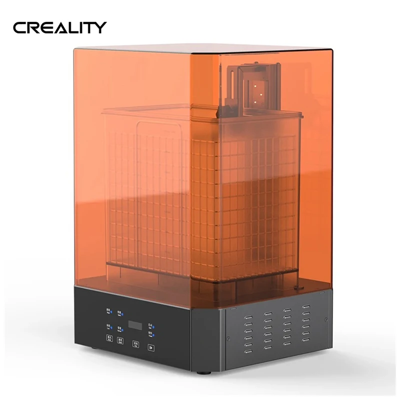 

Creality UW-02 10.1 Inches Washing and Curing Machine for 3D Printers LCD SLA DLP Resin 2-in-1 Washing Dual-Band UV Light Source