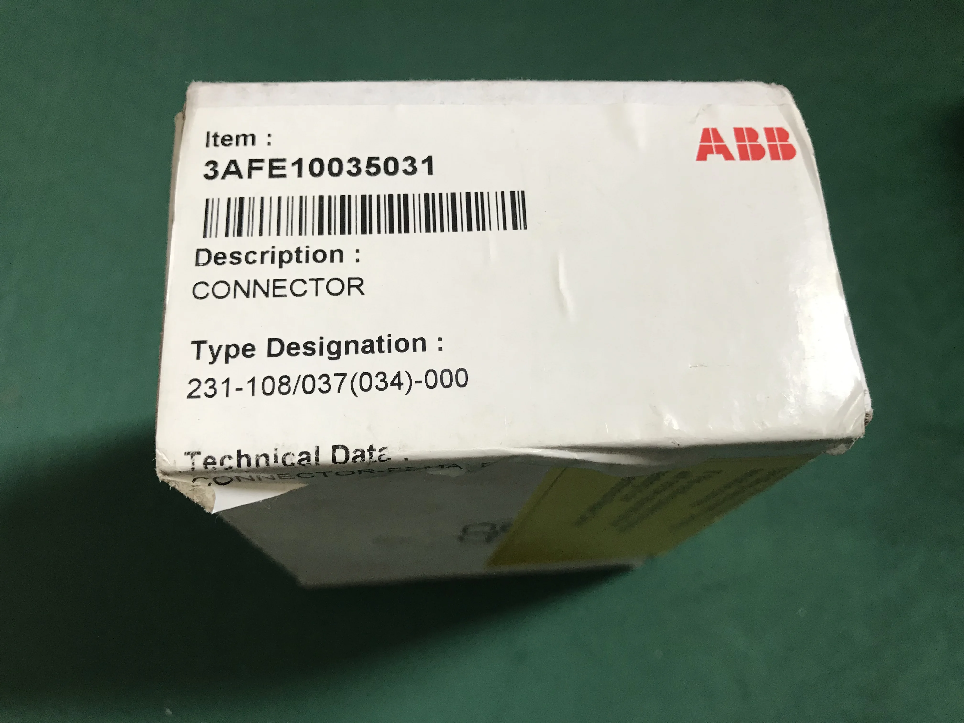 

3AFE10035031 , NEW within box , test goods , free shipping