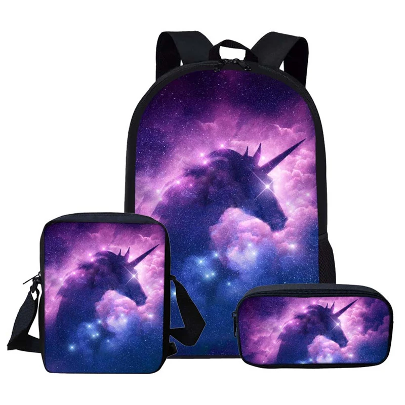 Детский школьный ранец с единорогом рюкзак для учеников начальной школы