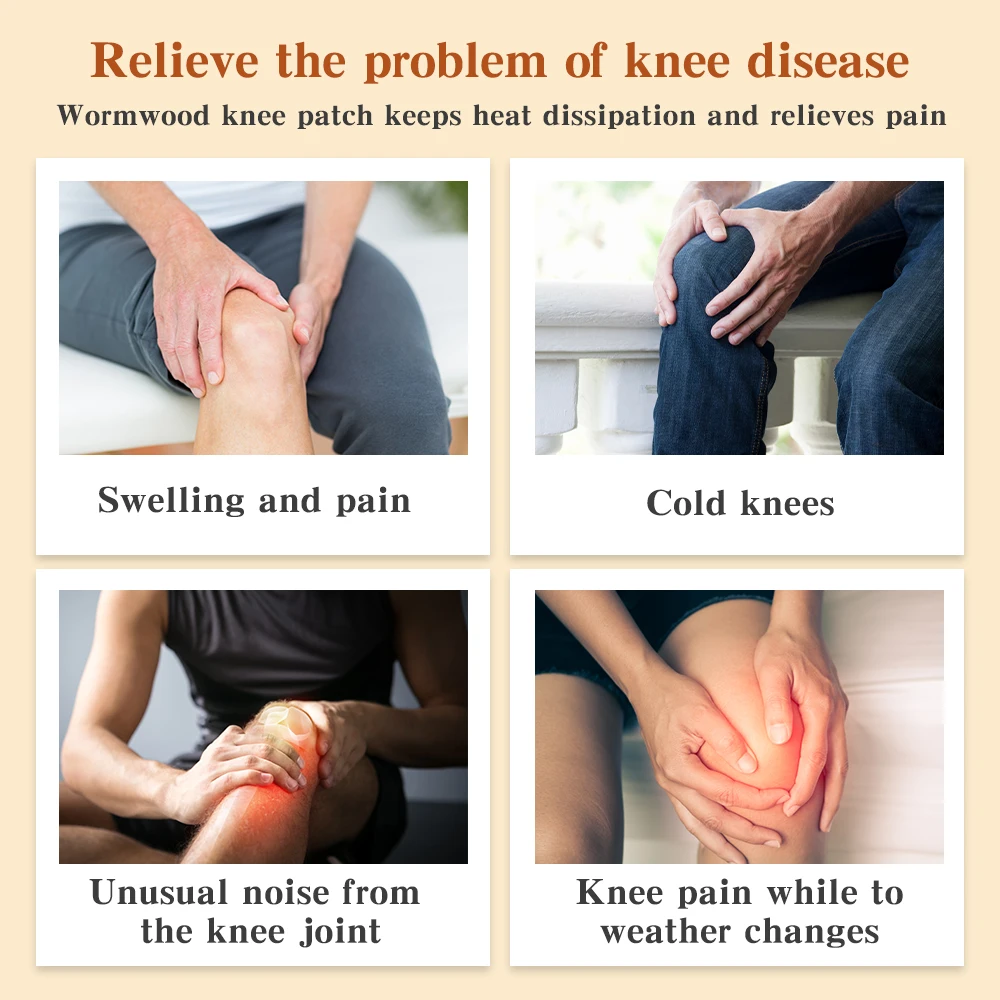 ELERA 16 шт./пакет коленный пластырь Стикеры шейного отдела позвоночника патч Полыни