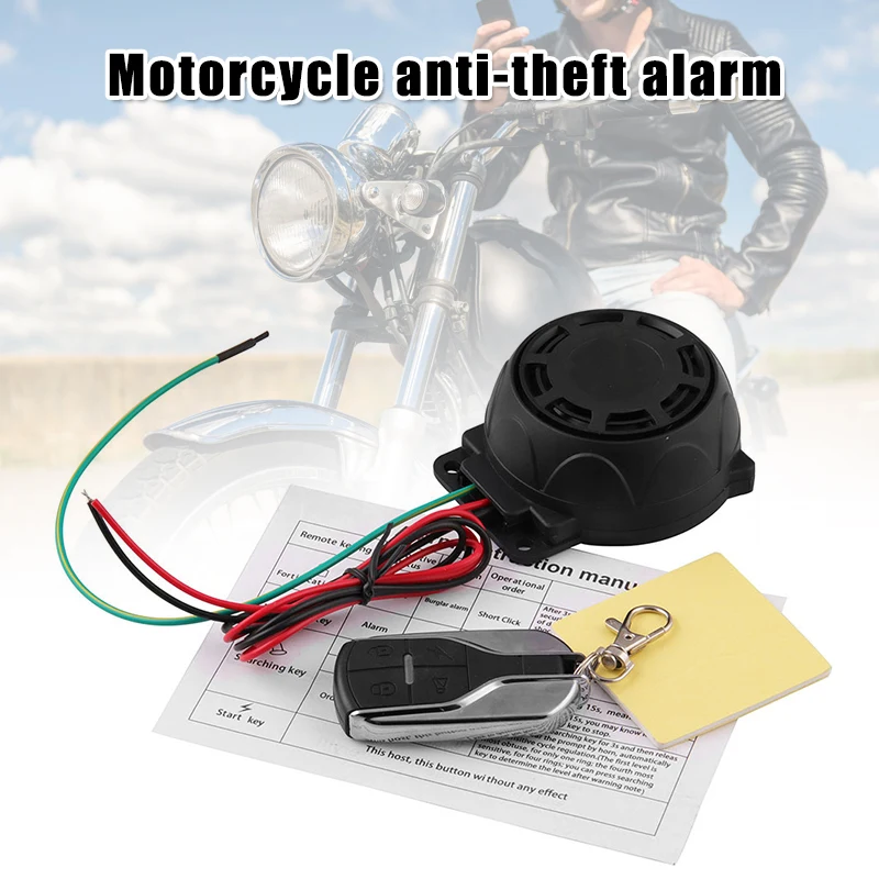 

Горячая Мотоцикл велосипед сигнализация автомобиля Противоугонная система безопасности замок с легкой охраны/снятие с охраны X66