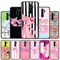 pink panther silicone cover for xiaomi redmi 10 9t 9 9c 9a 9at 9i 8 8a 7 6 pro 7a 6a 5 5a 4x s2 plus phone case