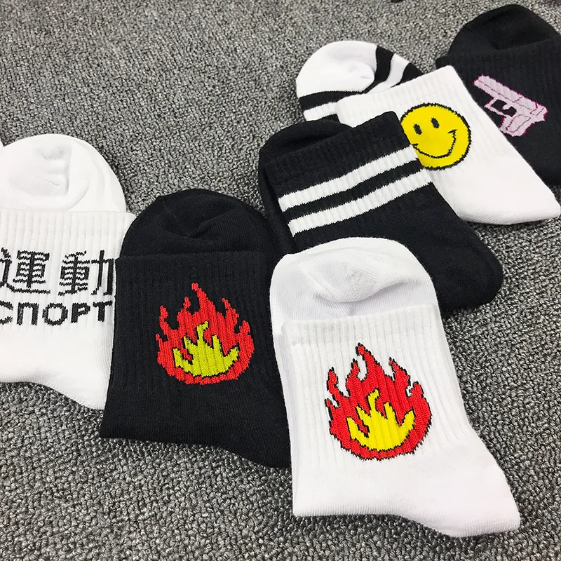 Взрослый Размеры короткие носки вспыш и чудо-пламя кактусы пистолет Корея хорошо