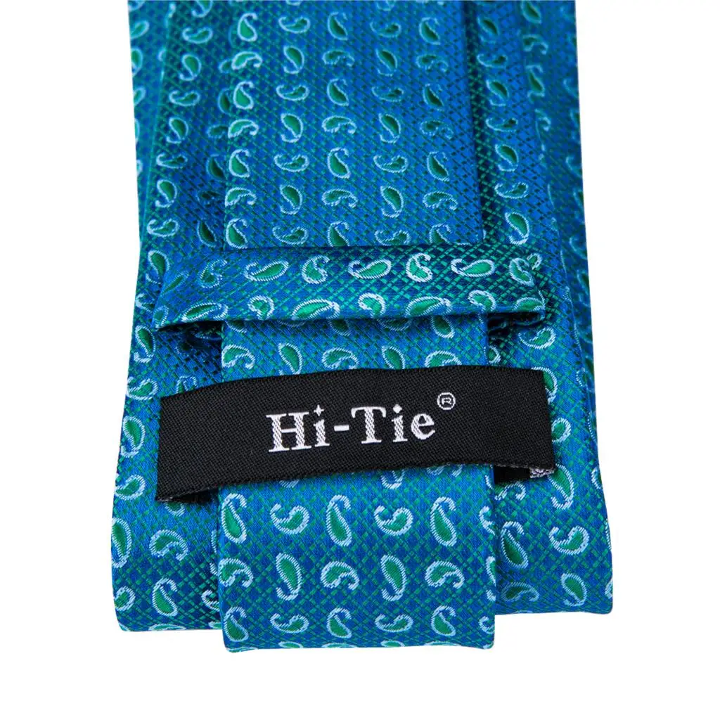 Hi Tie Новый громоздкий серый галстук для мужчин шелковая ткань жаккардовый тканый