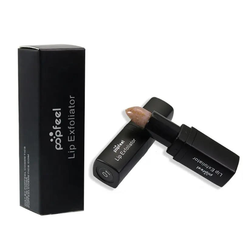 1 шт. женское удаление ороговевшей кожи макияж помада эксфолиант для губ