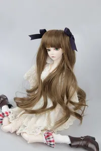 Luodoll высокое качество BJD  SD кукла парик волосы лук волнистый 13 14 16 бесплатно Лук