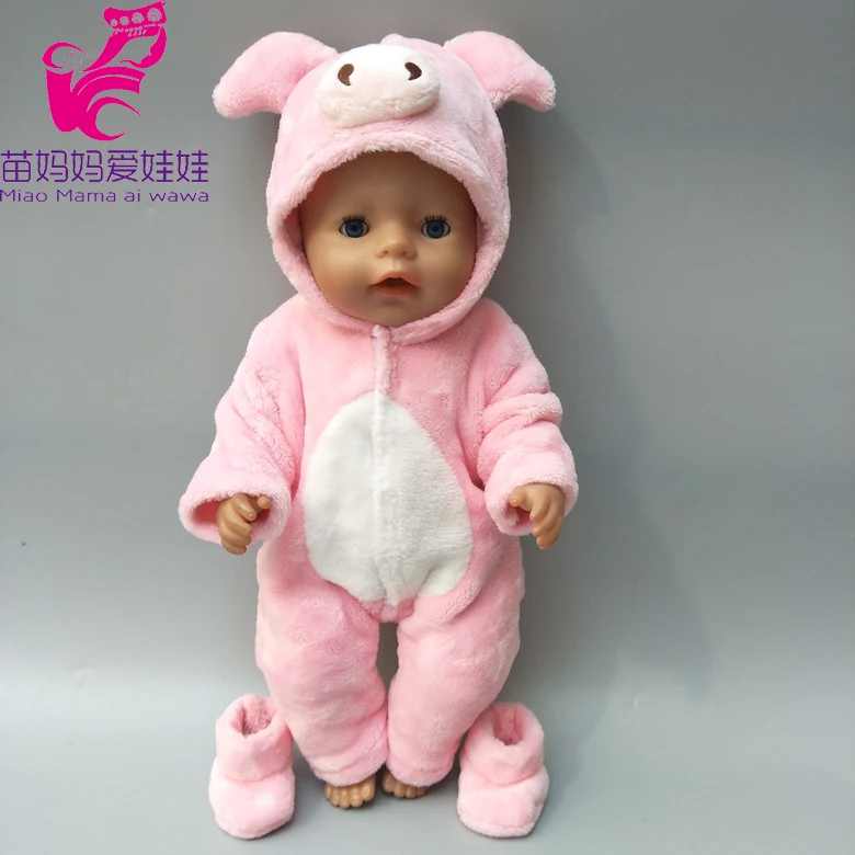 38 см кукольная одежда для 40 кукла мальчик штаны слон комплект 17 дюймов Пижама