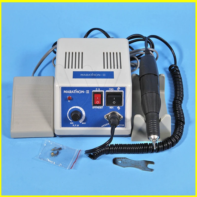 Dental Lab MARATHON Micromotor Machine N3 + 35K RPM SDE-H37L1 Polishing Handpiece Saeyang