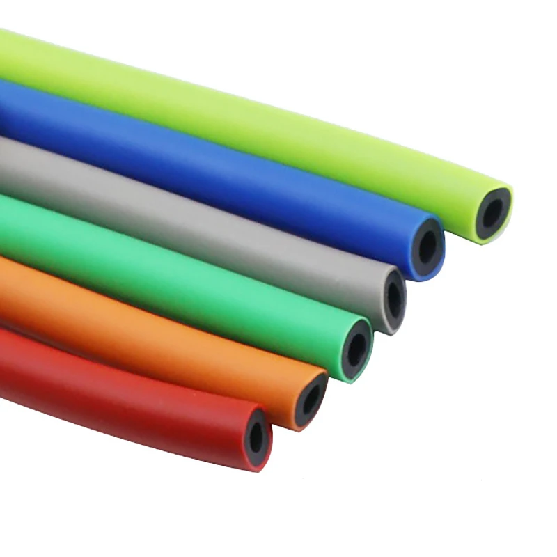 Шланг для топливного масла мотоцикла 1 м одинарный/двухслойный желтый зеленый