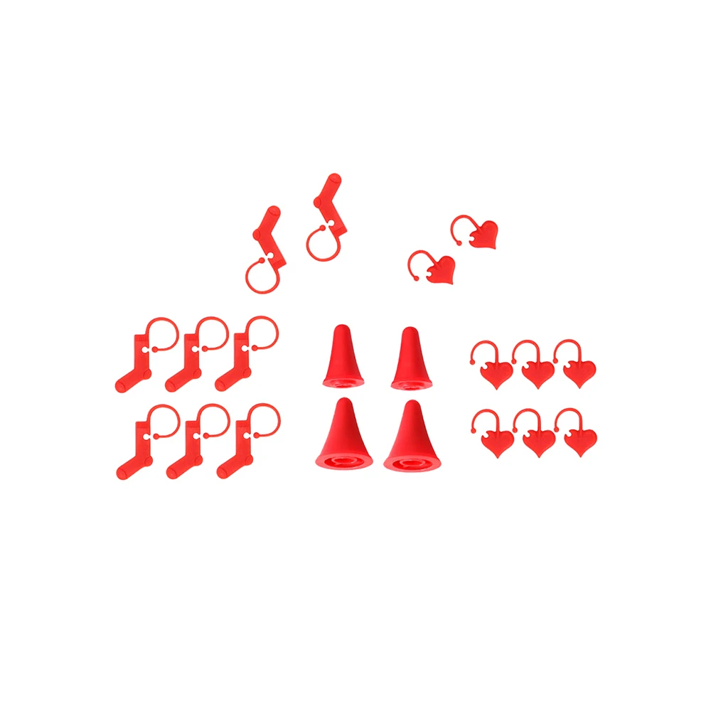 50/40 шт. Цветные пластиковые маркеры для вязания на спицах крючком фиксирующие