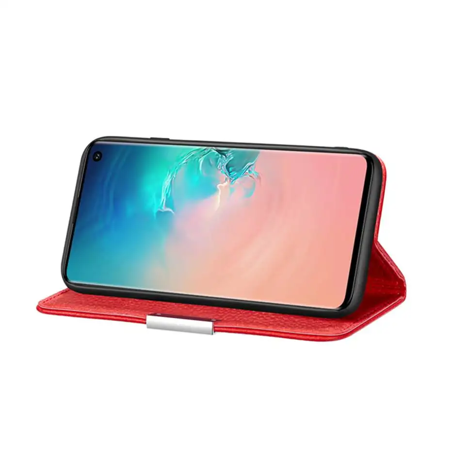 Флип-чехол из искусственной кожи для Samsung S7 S8 S9 S10 J4 J6 Plus e Edge A10 A20 A30 A40 A50 A60 A70 A90 M40 Note