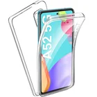 Чехол с полным покрытием 360 для Samsung Galaxy A32 A02 A02S A52 A72 A12 A21S M31S A42 A51 A71 M31 A31 S10 S20 FE S21 Plus Note 20 Ultra