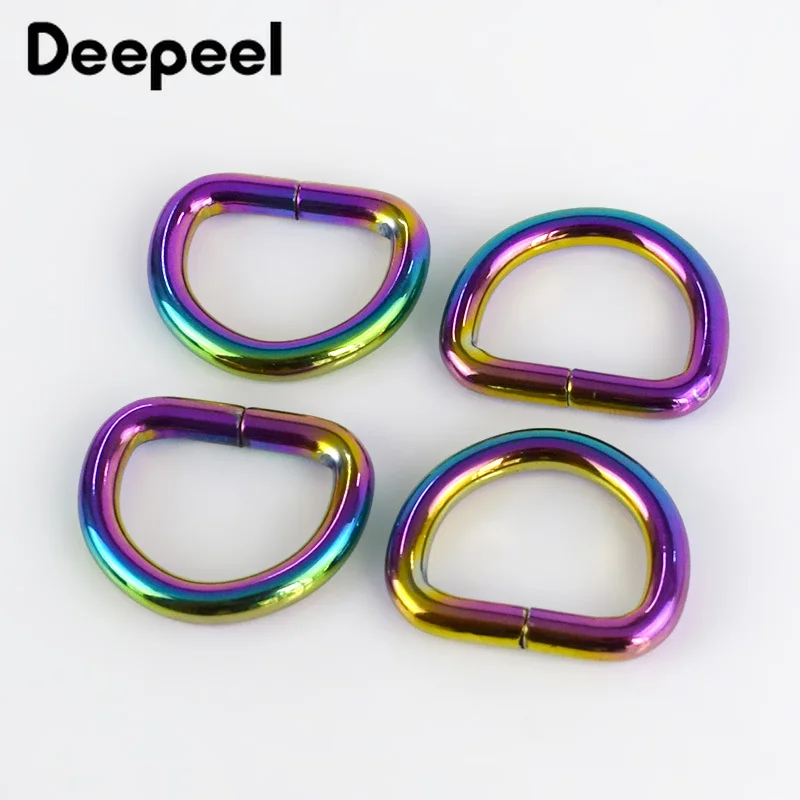Deepeel 25 мм O D Dee кольцо сумка ремень Металлические пряжки лямки для сумок застежка