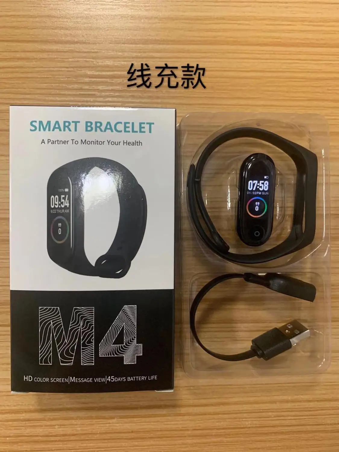 Смарт браслет AOSST Mi 3 цвета экран Band 4 фитнес трекер Bluetooth спорт водонепроницаемый