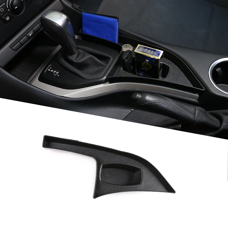 

Black For BMW X1 E84 2011-2015 Car Center Console Storage Box Tray Accessories