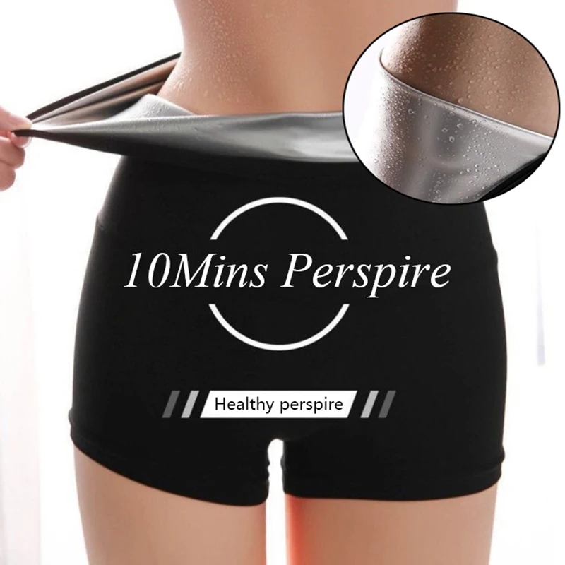 

Fat Control Hot Pants Sweat Sauna Pants Slimming Pants Workout Thermo Sweat Fitness Leggings Weight Loss Waist Trainer