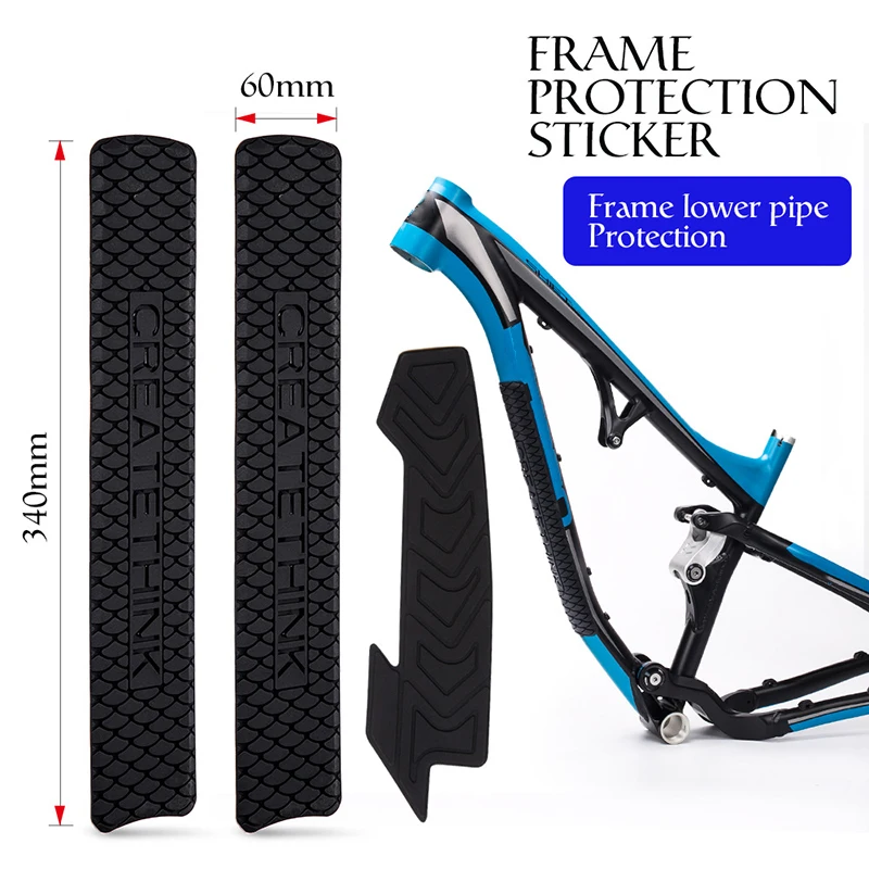 

1/2 PCS Waterproof Bicycle Frame Tape Guard Bike Chain Chainstay Frame Protector Adhesive Guard Pad Easy Installation B2Cshop