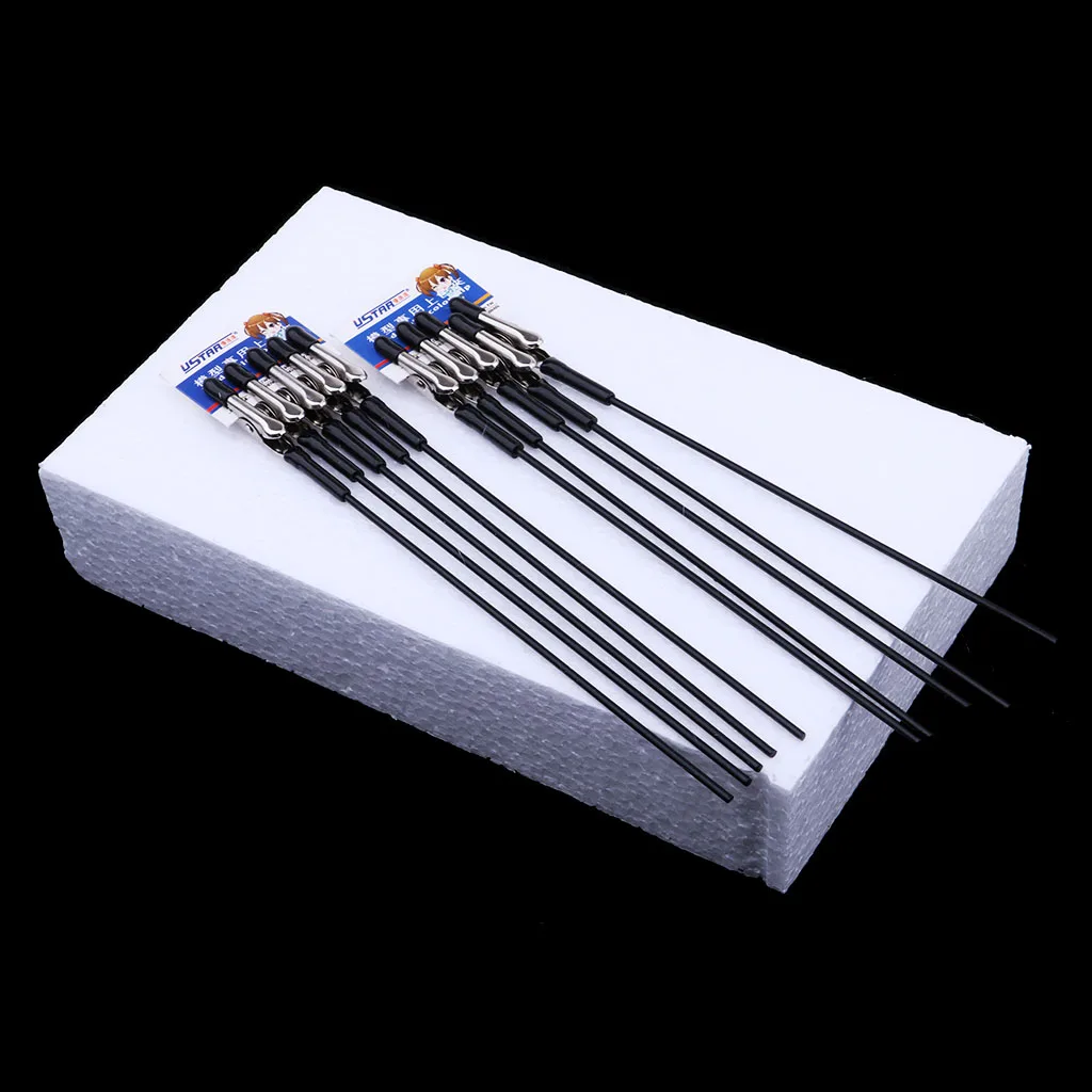 

Foam Painting Stand & 10pcs Metal Wire Alligator Clip Set Hobby Model Tools