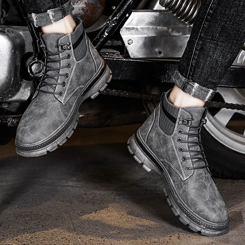 High Quality Men Hiking Shoes 2021 Winter Brand Outdoor Mens Sport Trekking Mountain Boots Waterproof Climbing Athletic Shoes