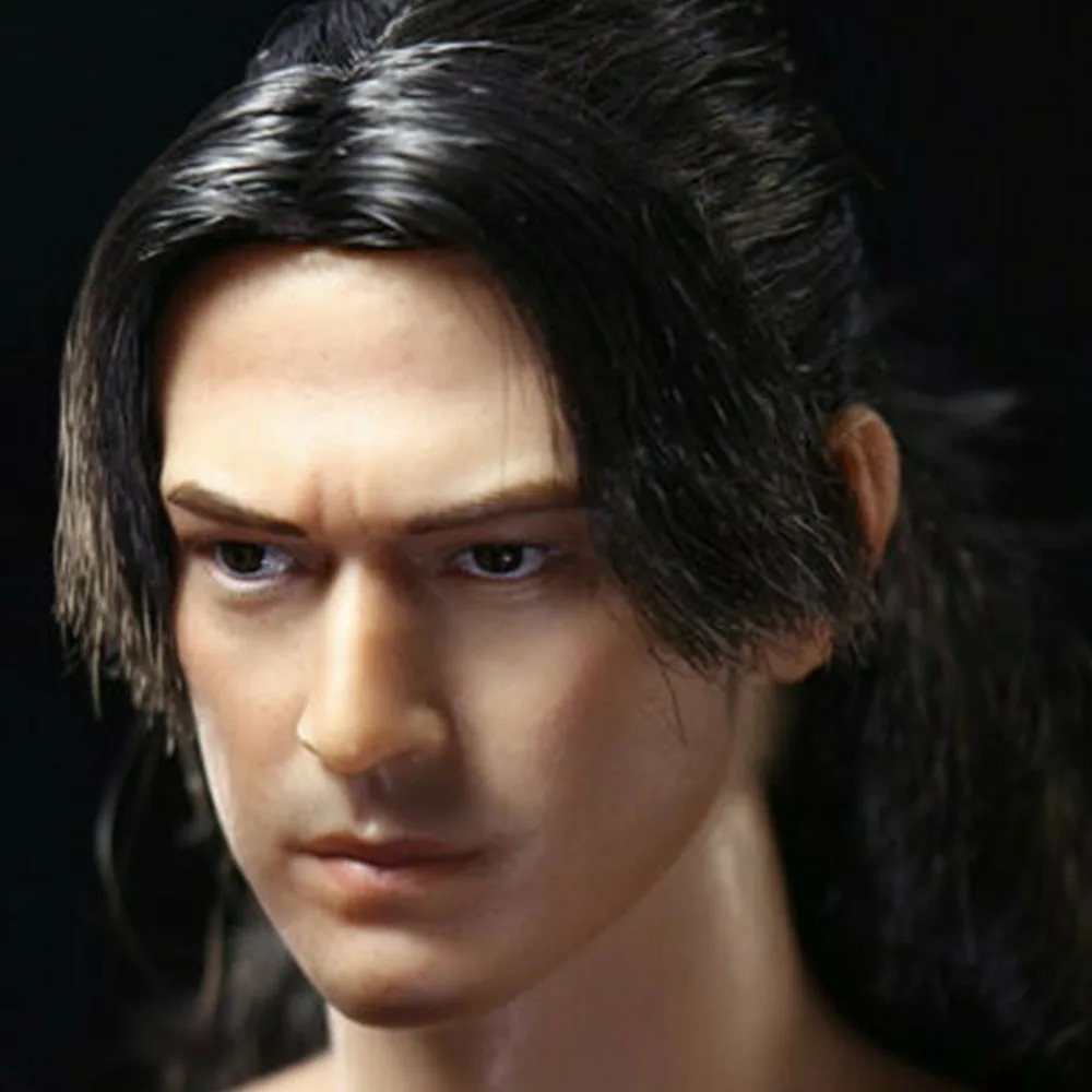 В наличии 1/6 весы Takeshi Kaneshiro древних общая голова лепить резьба для 12