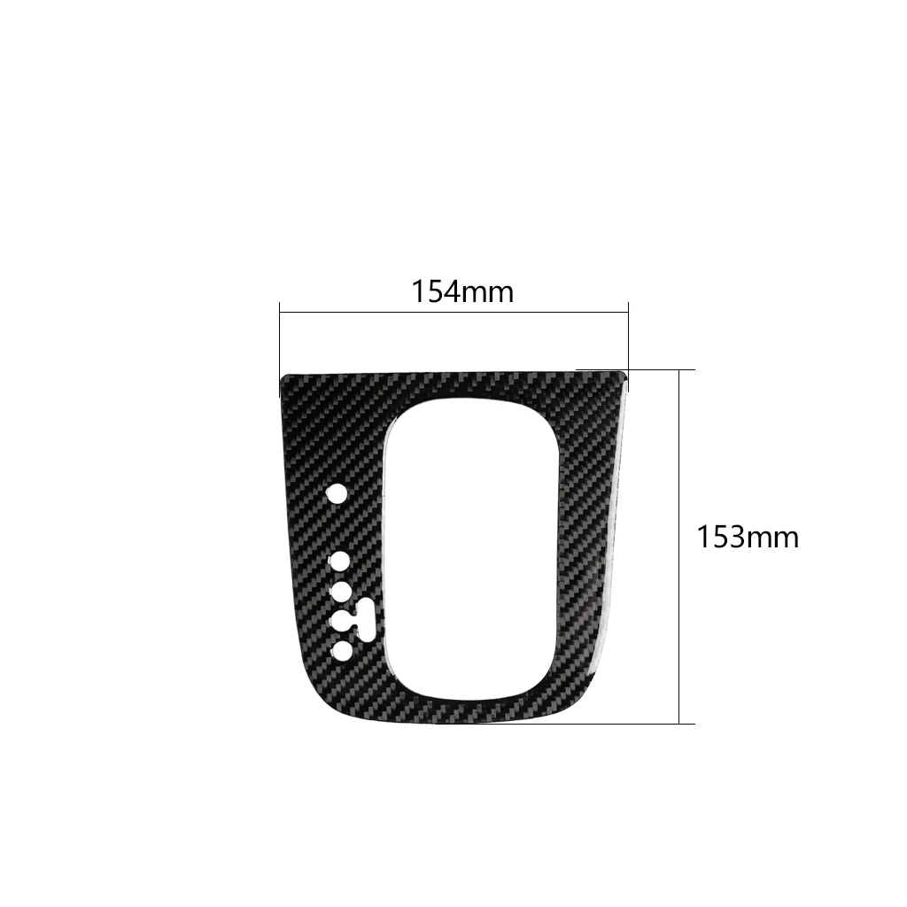 

Carbon fiber car interior, gear panel trim;Suitable For VW Golf 6 GTI R MK6 2008 2009 2010 2011 2012 car sticker;