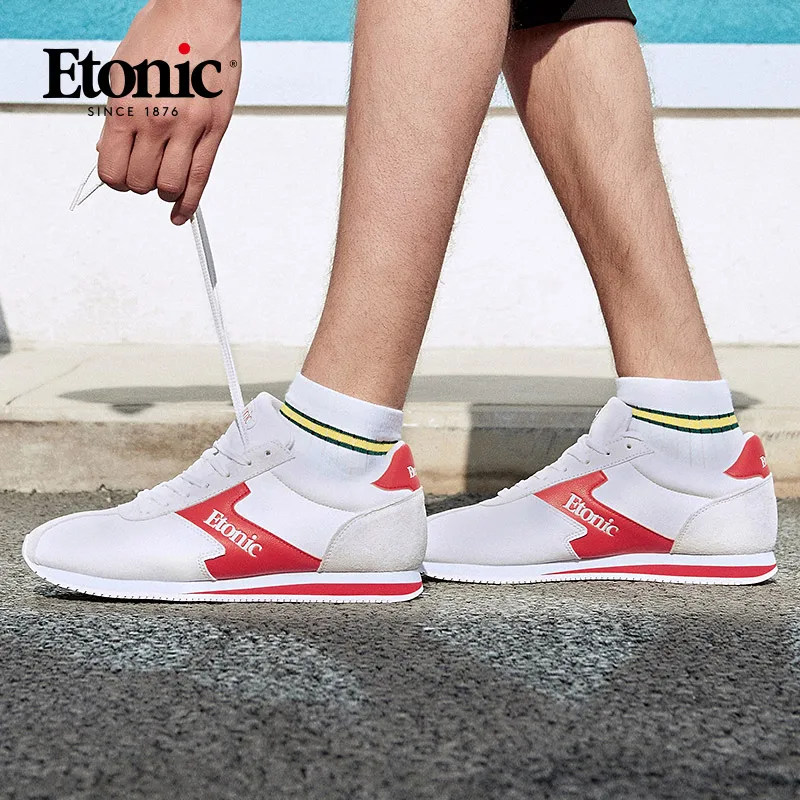 ETONIC кроссовки для мужчин бега спортивная классическая обувь на плоской подошве