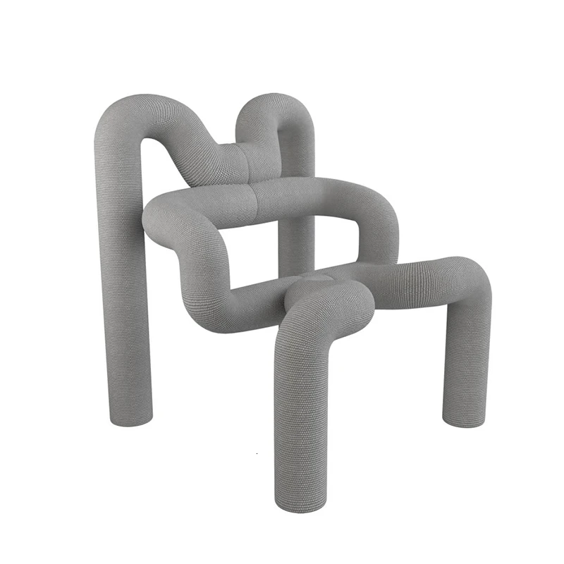 

sketch furniture simplicity individualization handrail special-shaped designer restaurant ins originality kitchen table chair