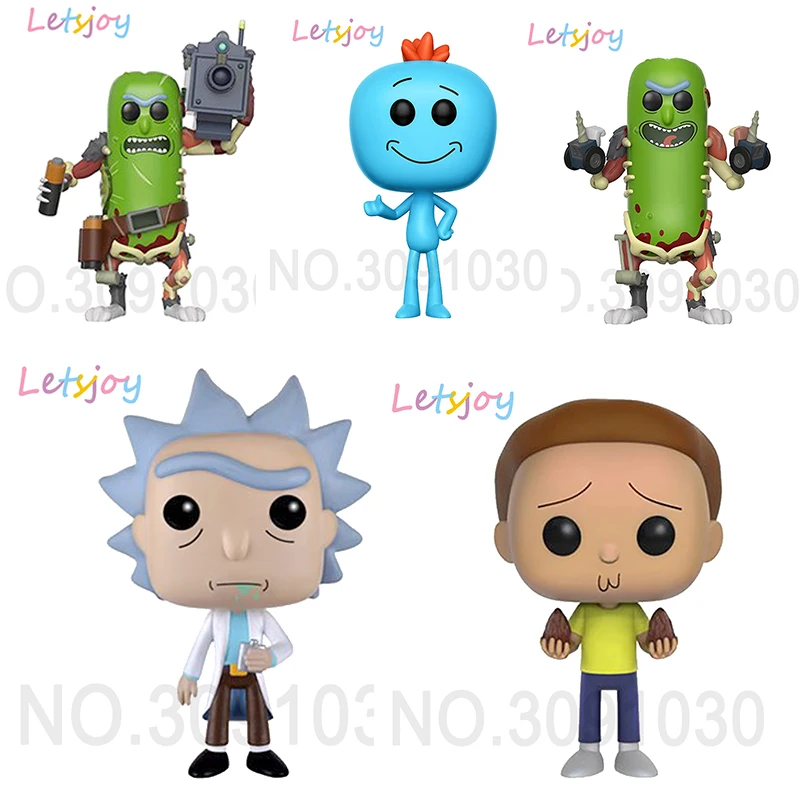 Детская виниловая коллекция yada pop horse Rick and Morty Q Mr. Meeseeks модель аниме украшение для
