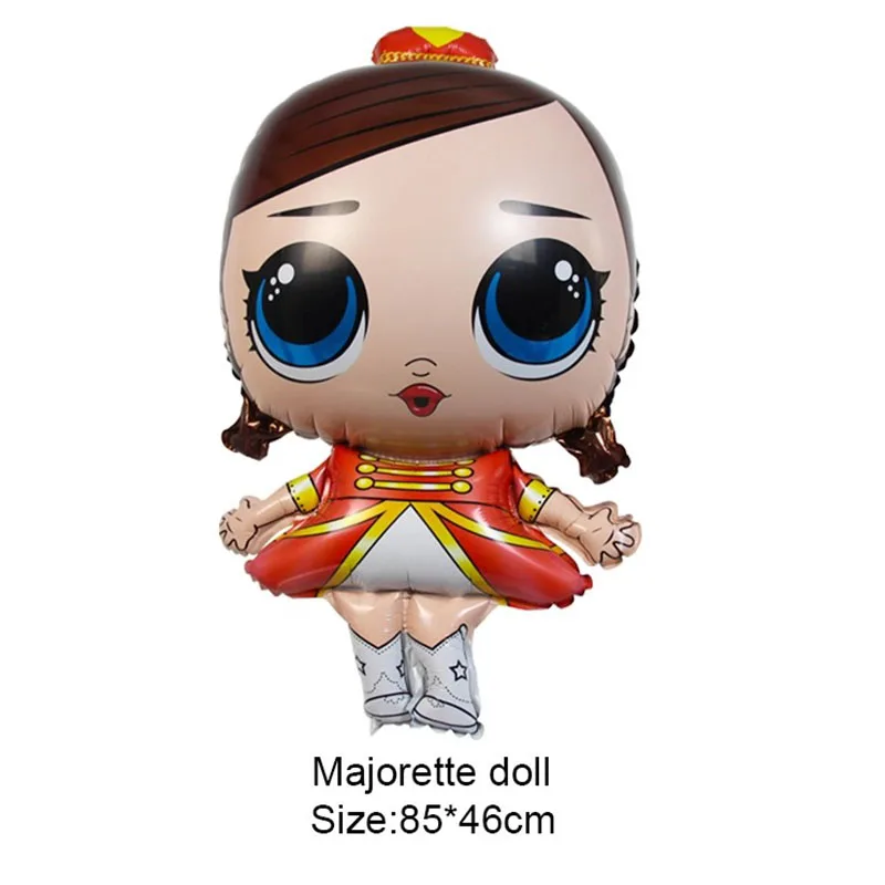 1 шт. ew воздушный шар из фольги кукла-сюрприз Русалка Кукла вечерние бар украшения