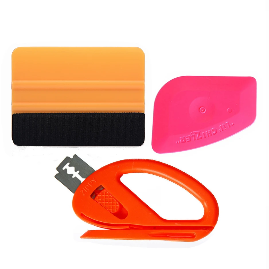 3 шт. набор инструментов для обертывания автомобиля скребок пленки из виниловой