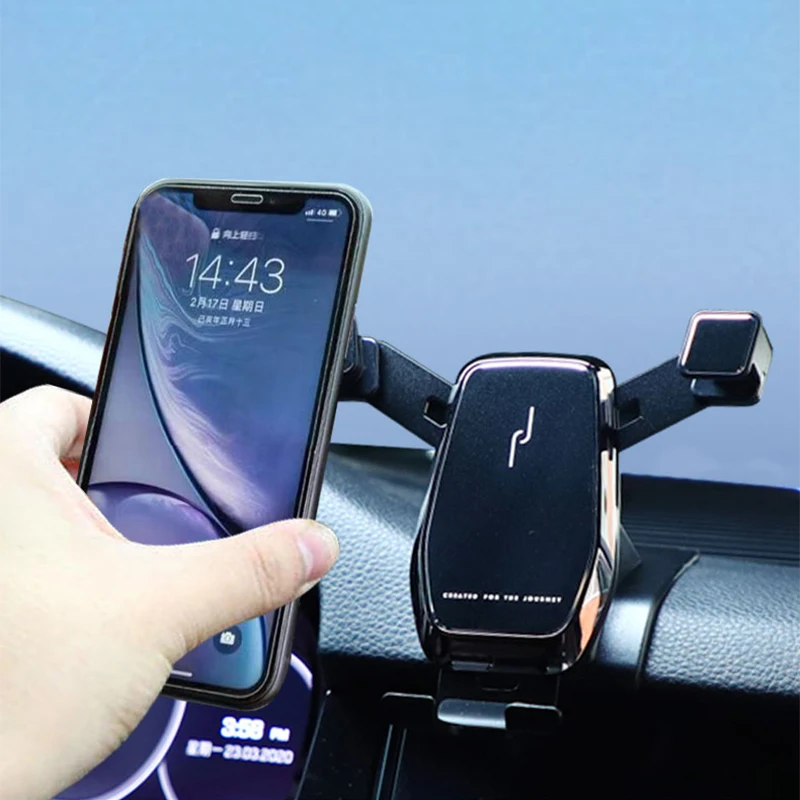 car mobile phone support air vent mount bracket cell phone holder for porsche cayenne accessories 2018 2019 2020 free global shipping