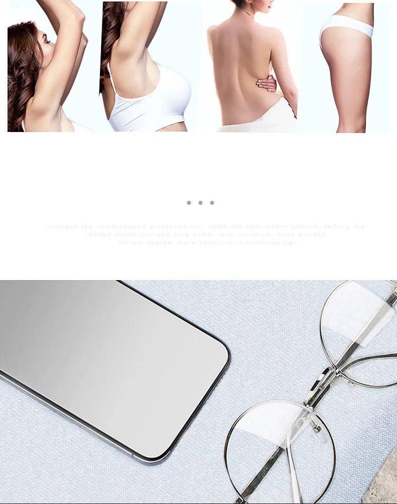 New Boxed Lady's Manual Shaver Private Depilator for Leg Hair and Axillary Hairs Girls Women Lady