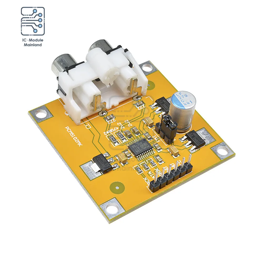 

PCM5102 DAC Decoder I2S Player Assembled Board 32Bit 384K Beyond ES9023 PCM1794 For Raspberry Pi
