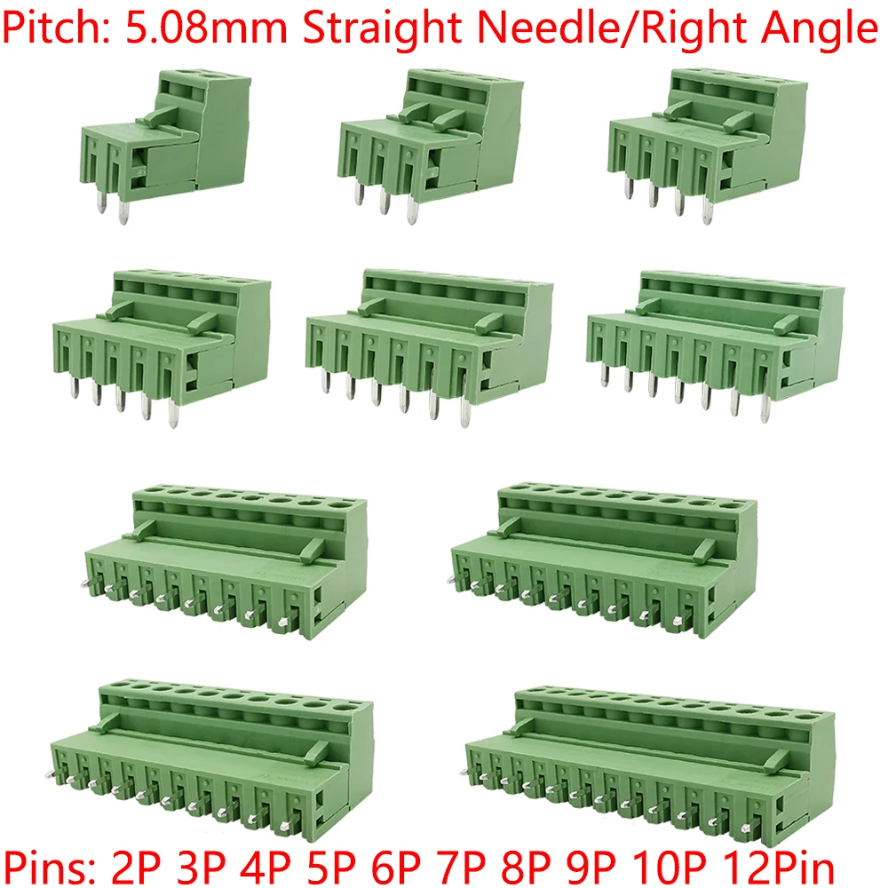 5 пар 15EDG 3 81 мм 08 96 KF2EDG PCB винтовая Клеммная колодка коннектор прямой/прямоугольный