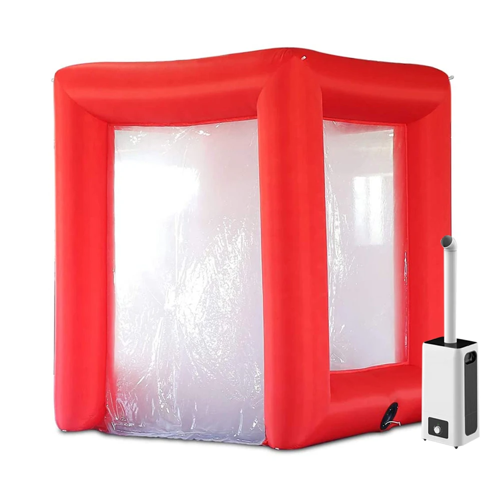 

2.4x2.4x2.8m Portable Inflatable Disinfection Tent Tunnel Sterilisation Channel for Enterprise Community Protection