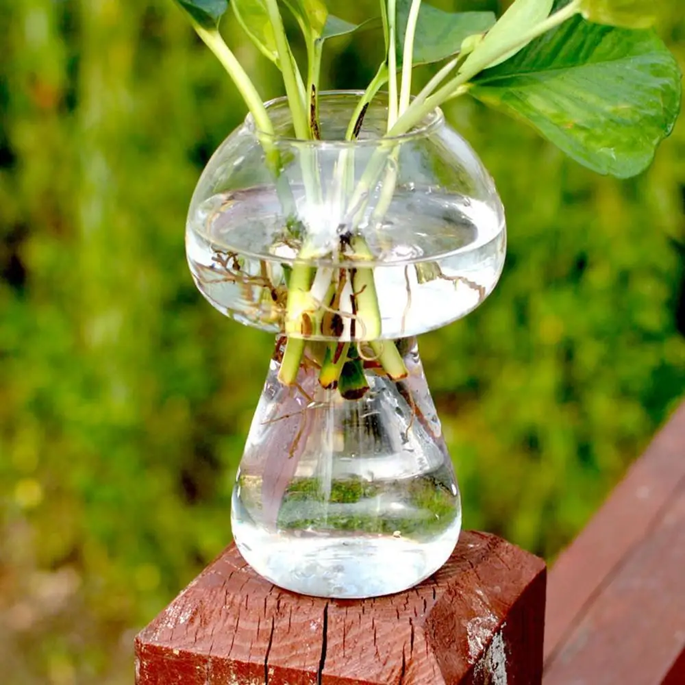 Сделай сам искусства Home украшение для свадьбы цветок Подвесная ваза вазон террариум стеклянный контейнер 