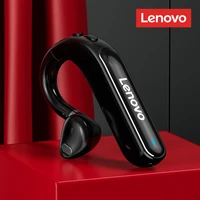 2021 new original lenovo tw16 wireless bluetooth 5 0 earphone earhook earbud with microphone stereo 40 hours for driving meeting