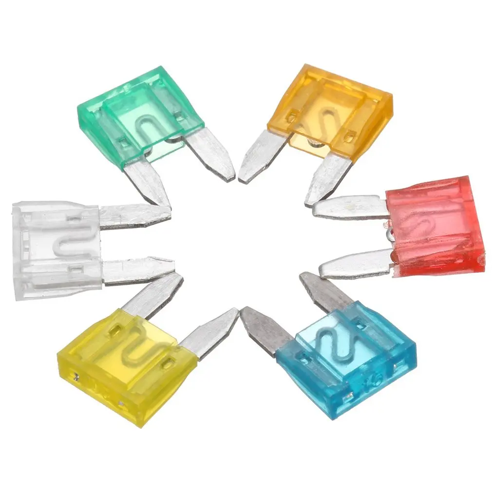 120 шт. профиль маленький размер Мини Лезвие Предохранитель Ассортимент Набор