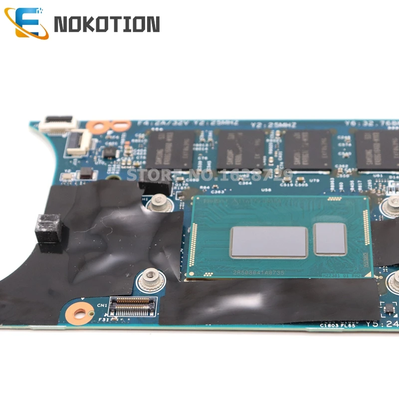 nokotion laptop motherboard for lenovo thinkpad x1 carbon gen2 ultrabook 00hn769 00up98 sr1ea i7 4600u cpu 8gb ram free global shipping