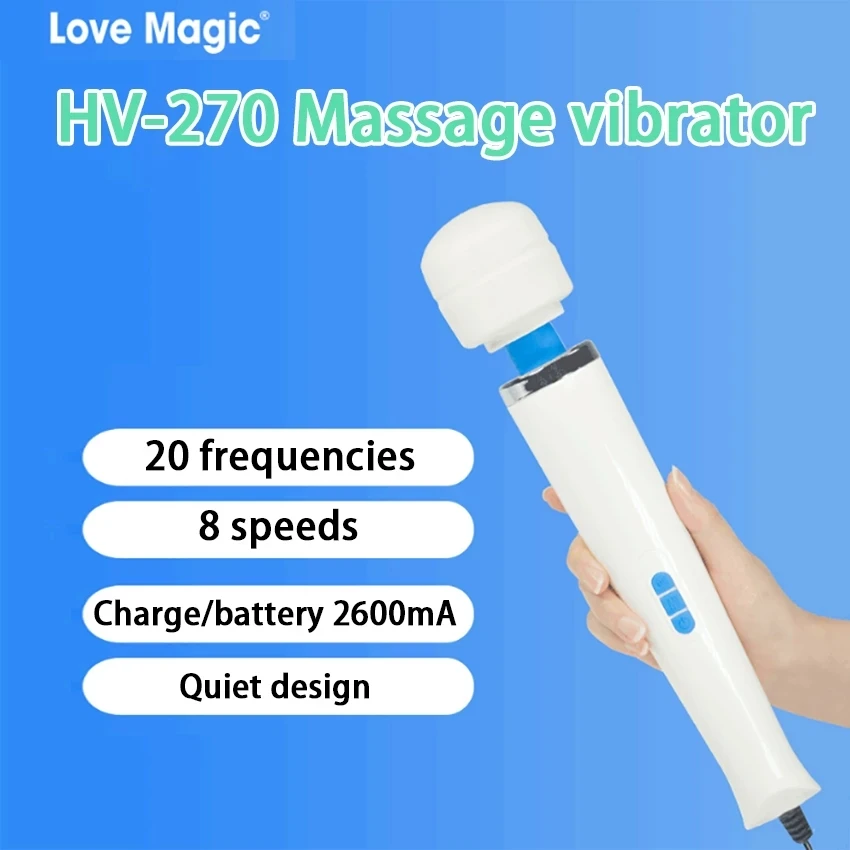 Массажер для всего тела Hitachi Motor Love Magic Wand Av Вибратор 8 скоростей 20 частот женская
